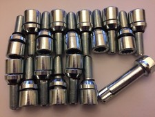 WOBBLE ALLOY WHEEL BOLTS + KEY