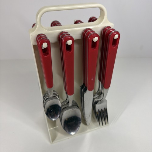 Piece viners red cutlery - 23,