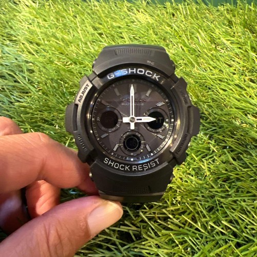Casio shock awg m100b - casio, awg-m100b