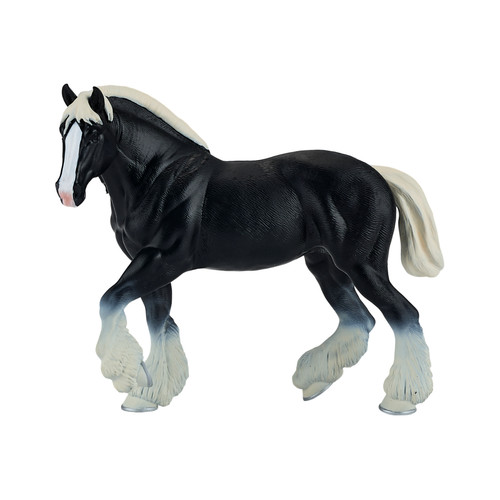 Clydesdale horse figurine - clydesdale,
