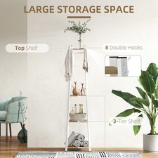 Corner Coat Rack Stand