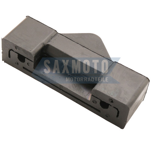 Retaining rubber fuel - , tank