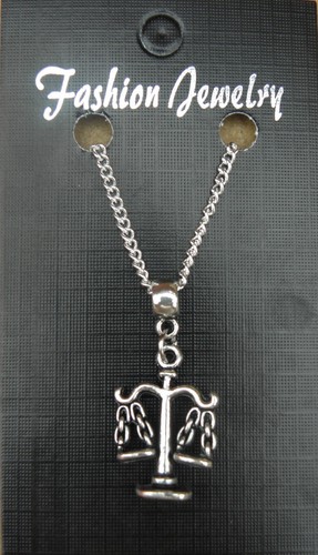 Scales justice pendant - of,