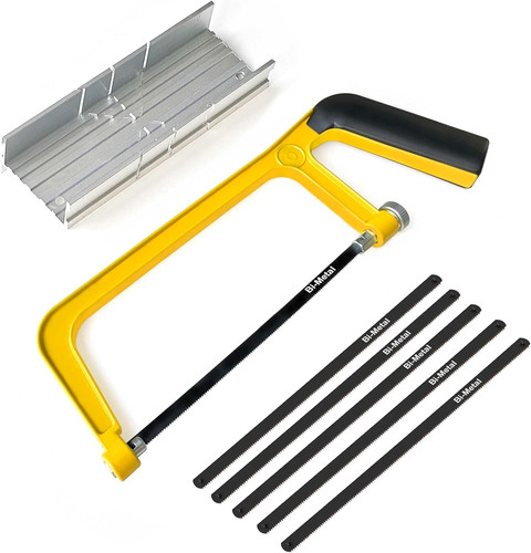 Inch mini hacksaw and miter - 6-inch,