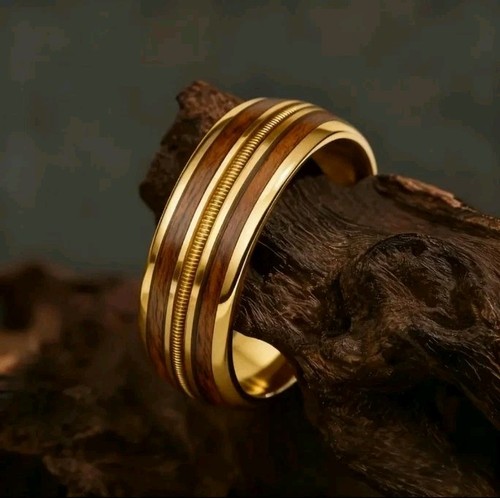 Guitar string ring wood - guitar,