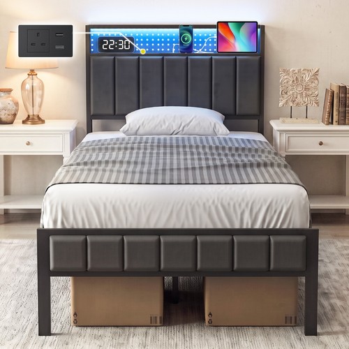 3ft single bed frame led - 3ft,