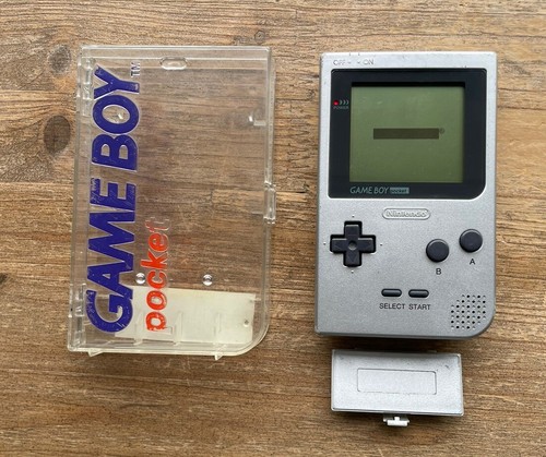 Boxed silver nintendo gameboy - silver,