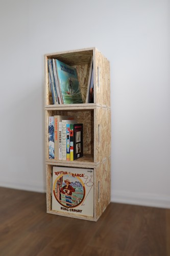 Vinyl record storage - storage, cubes