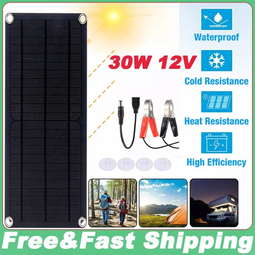 30w solar panel kit trickle - solar,