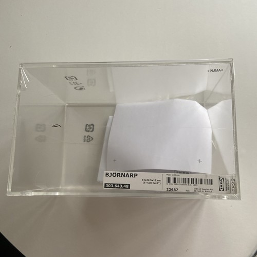Ikea acrylic bjornarp - bjornarp, display