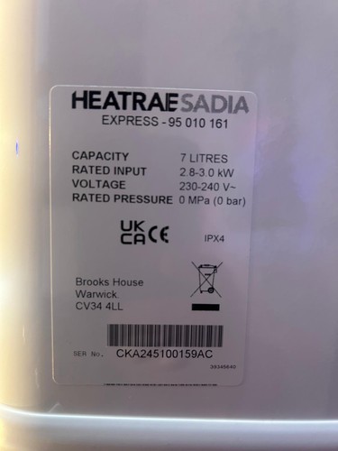 Heatrae sadia express - express, oversink
