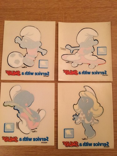 Smurf car stickers - smurf,