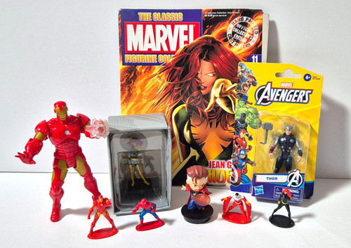 Small lot marvel figures - small,