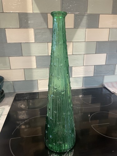 Vintage empoli green glass - vintage,