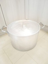 Large Aluminium Cooking Pot Restaurant Catering 20-22 litres