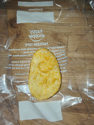 Potato head shaped crisp - head,