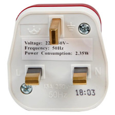 Mains Socket Tester 240v 3 Pin Plug in House Electrical Wiring Tester Plug UK