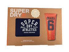 Superdry Signature Pack Gift Set 20th Anniversary Edition Wallet and Body Wash