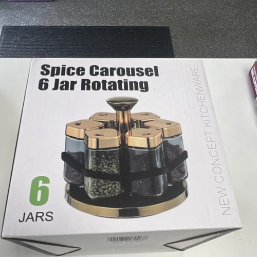 Rotating spice carousel - rotating,