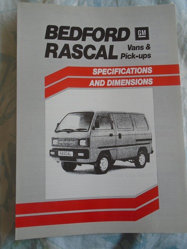 Bedford rascal vans - vans, pickups