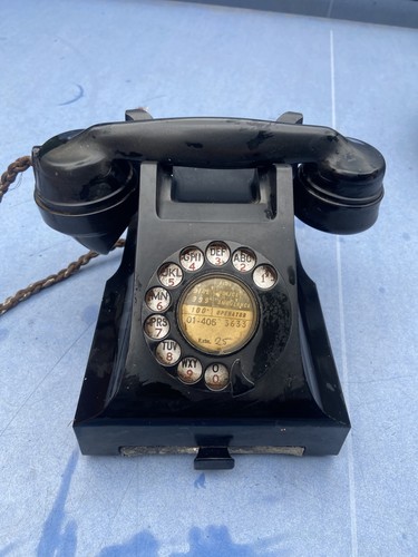 Bakelite plessey manufactured - bakelite,
