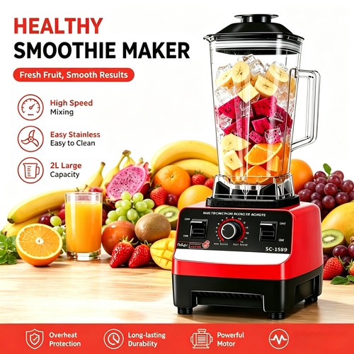 Commercial food blender 4500w - food,