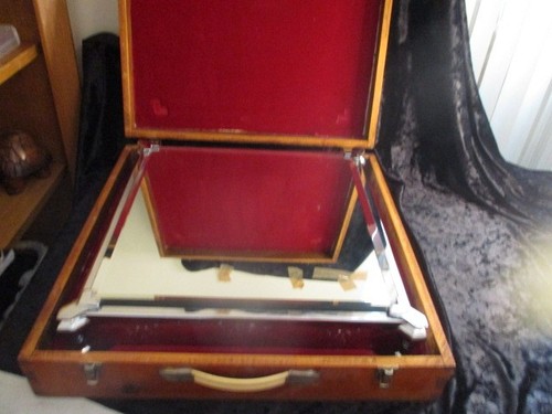 Vintage heavy cased mirrored - cased,