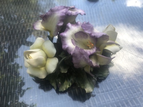 Large vintage capodimonte - vintage,