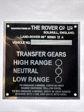 Series 2a Land Rover Bulkhead