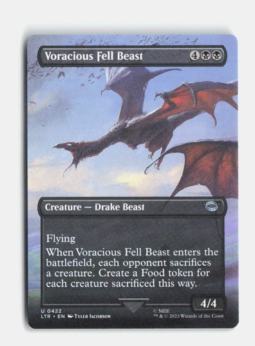 Voracious fell beast - fell,