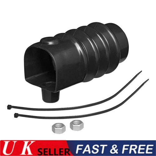 Trailer rubber hitch bellow - rubber,