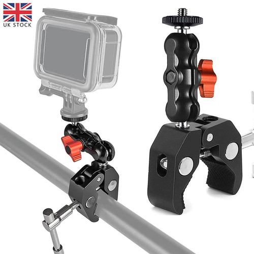 Double ball head super - double, clamp
