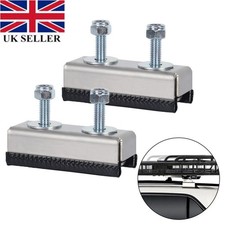 2 Packs Camper Motorhome Roof Rail Mounting Brackets For Solar Panel / Roof Rack