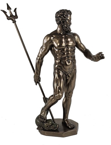 Poseidon god sea trident - poseidon, of