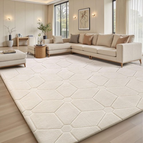 Fluffy rugs anti slip - fluffy, anti-slip