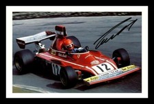Niki Lauda Autograph Signed &