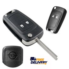 2 Button Remote Key Fob Shell Case For Vauxhall Astra Corsa Zafira Insignia Adam