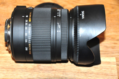 Sigma 250mm 6 3 dc - sigma, 18-250mm