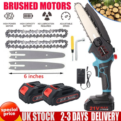 Inch mini cordless chainsaw - 6,