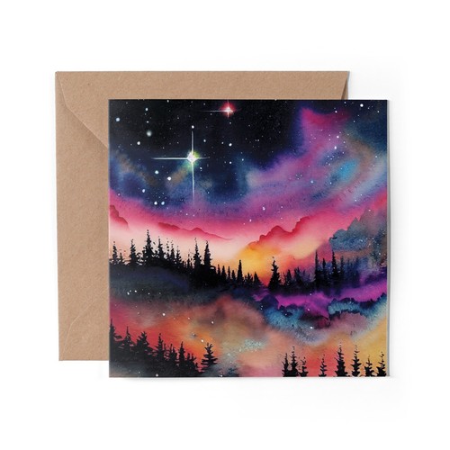 Greeting card magical - 1,