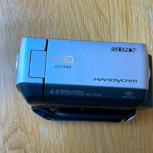 Sony handycam hdr cx106 - sony, hd