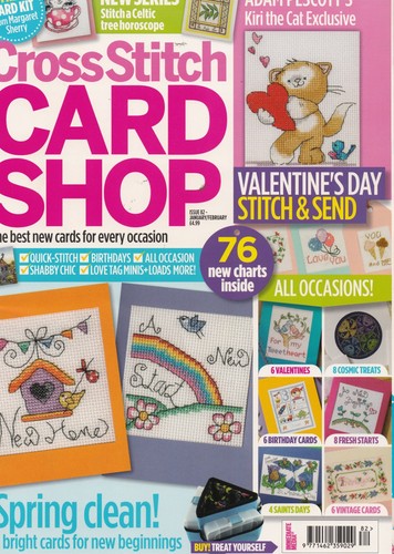 Cross stitch card shop - cross,