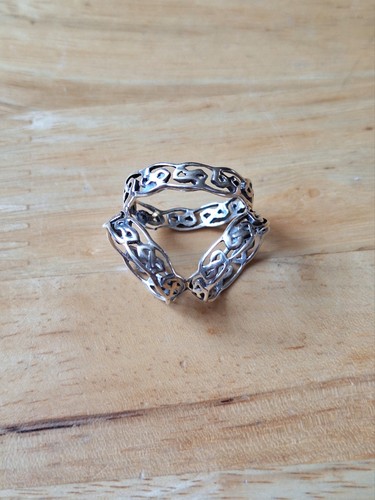 Sterling silver vintage celtic
