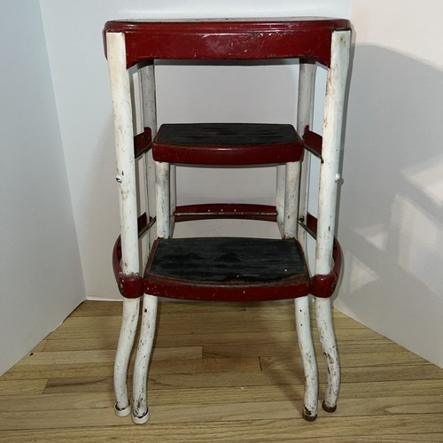 Vtg cosco red chippy step - red,