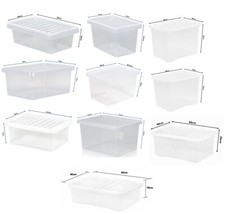 Plastic Storage Box Boxes with