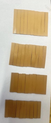 Accordion treble reed valves - accordion.,