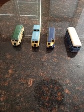 4 Vintage dinky buses