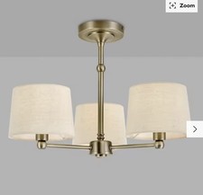 John Lewis Isabel Semi Flush