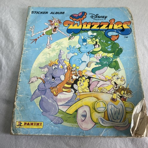 Vintage wuzzles sticker book - wuzzles,