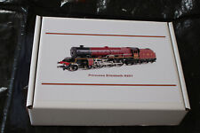 HORNBY PRINCESS ELIZABETH 6201 LOCO LMS MAROON STORAGE BOX x 4 ACID FREE POCKETS